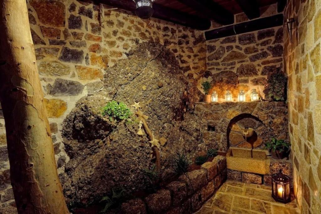 Stone House With Sea View Villa Achlia ภายนอก รูปภาพ